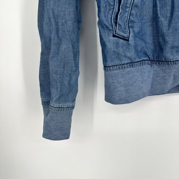Tucker & Tate Zip up Denim lightweight Jacket Size Large - Picture 3 of 6